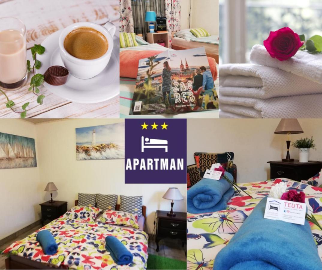 Apartman Teuta Záhřeb Exteriér fotografie